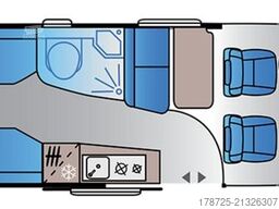 SUNLIVING V 65SL Vollausstattung / Automatik Fiat