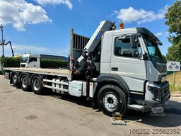 Volvo FMX 330 8x4 TRIDEM PRITSCHE + KRAN EFFER 265 / ...