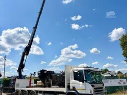 Scania P410 8x4 PRITSCHE + KRAN HIAB 244 EP-4 HIDUO - ...