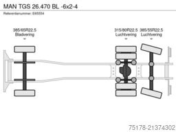 MAN TGS 26.470 BL -6x2-4