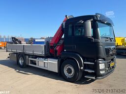 MAN TGS 18.400 4x4H Euro 6 HMF 21 Tonmeter laadkraan