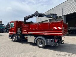 MAN TG-L 8.190.4x2 BL 2-Achs Kipper Kran Hiab 078