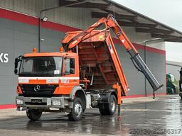 MERCEDES-BENZ AXOR 1824 4x2 BB MEILLER DSK + ATLAS  75.2 LK