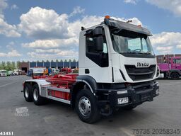 Iveco AD260T 6x4 Euro 6 AJK 20 haakarmsysteem