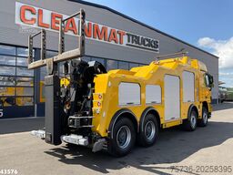 Mercedes-Benz Actros 4148 K 8x4 Falkom Abschlepp met WSK Just...