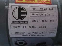 Elektra-Beckum Doppelschleifbock Doppelschleifbock mit Untergestell