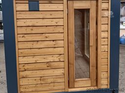 6FT Sauna Container Holzsauna Saunacontainer
