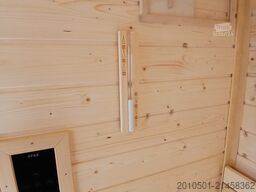 6FT Sauna Container Holzsauna Saunacontainer Holz Sauna