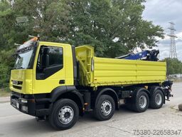 iveco Stralis AD340T41  8x4 *KLIMA*PENZ 10.83H Kran*