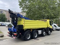 iveco Stralis AD340T41  8x4 *KLIMA*PENZ 10.83H Kran*