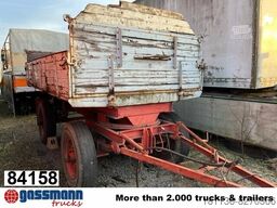 Gummiwagen 2-Seiten-Kippanhänger
