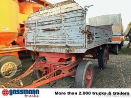 Gummiwagen 2-Seiten-Kippanhänger