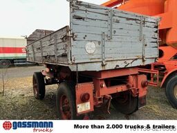  Gummiwagen 2-Seiten-Kippanhänger