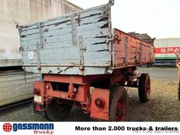  Gummiwagen 2-Seiten-Kippanhänger