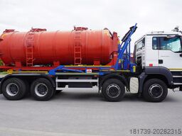 MAN TGS 35.400 8x4 E5 / HYVA HOOK LIFT 32.56