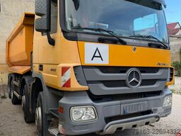 MERCEDES-BENZ Actros 4141 K 8x4 4 Achs Muldenkipper Carnehl De