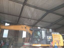 CATERPILLAR 324E, Hammervorrichtung, Schnellwechsler