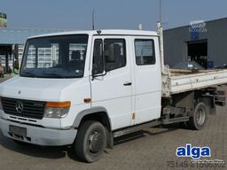MERCEDES-BENZ 614 D Vario 4x2, DOKA, Meiller, 2x AHK, 147tkm