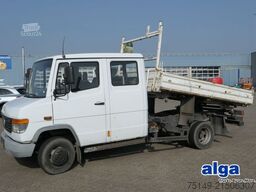 MERCEDES-BENZ 614 D Vario 4x2, DOKA, Meiller, 2x AHK, 147tkm
