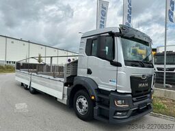 MAN TGS 26.360 LL/Pritsche 7,10 m/Lenkachse/ 108 tkm