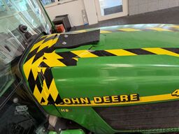 John Deere 4200 mit 2700 Std.Laub Schnee Salz Rasen Zubehör