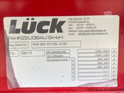 Lück SKF 35 55m³ Stahlmulde Kipper Alcoa