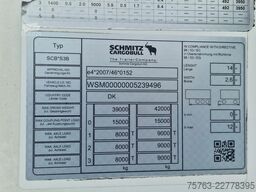 Schmitz Cargobull SCB*S3B - Frigo Schmitz - Hooks/Rohrbahnen/Vlee...