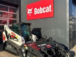 BOBCAT T 590 Raupe  & Strandreiniger Beach cleaner !!!