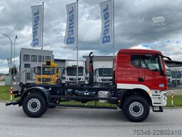 MAN TGM 18.250 4x4 /Abroller/Hiab/NL 9,3 to/3-Sitze