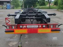 Krone Tandem Standard Lafette tiefgekuppelt 2-Achs Ta...