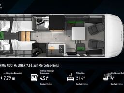 FRANKIA Noctra Liner 7.6 L Mercedes-Benz Vorlauf 2027