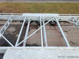 BLYSS Container Anhänger 3 Achser 606x242cm 3500kg zGG