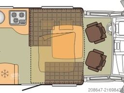 BÜRSTNER Ixeo Time IT 590 *Heckbad*Hubbett*