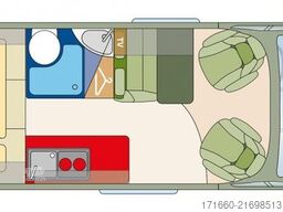 ROADCAR R 600 Citroen 140 PS Eisengrau met. *Markise*AHK