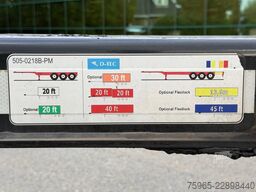 D-TEC PORTMASTER VCC-01 FRONT + BACK SLIDER 20, 30, 40