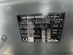 Linde E20/600H + Ladegerät NEU 80100--EK