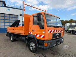 MAN L2000 8.153 Heckkran 7,13m Sperre 2xAHK grüne Pl