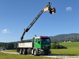 MAN TGS 26.360 6X2 2-SEITENKIPPER+KRAN HIAB144E*TÜV*