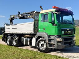 MAN TGS 26.360 6X2 2-SEITENKIPPER+KRAN HIAB144E*TÜV*