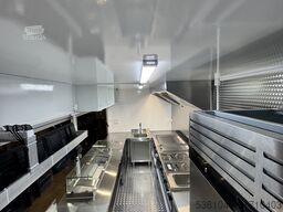 Foodtruck Verkaufsanhänger Professioneller Imbisswagen XXL