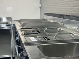 Foodtruck Verkaufsanhänger Professioneller Imbisswagen XXL