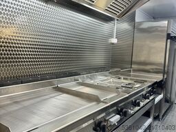 Foodtruck Verkaufsanhänger Professioneller Imbisswagen XXL