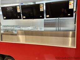 Foodtruck Verkaufsanhänger Professioneller Imbisswagen XXL