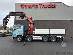MAN TGA 35.480 8X6 H BL TREKKER-BAKWAGEN +PALFINGER...