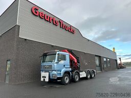 MAN TGA 35.480 8X6 H BL TREKKER-BAKWAGEN +PALFINGER...
