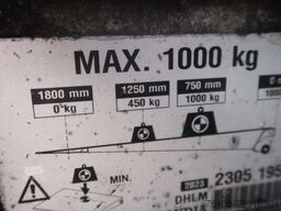 Iveco Daily 50 C 18 Bak + Dhollandia klep 1000 kg C1 ...