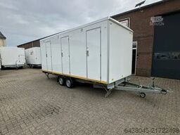 Mobiele badkamer SV660 3 ruimtes Scanvogn