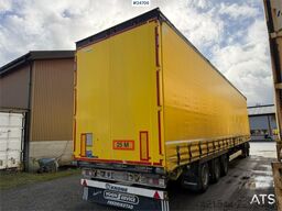 Krone 3-axle curtain-sided trailer with 2-axle Krone dol