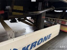 Krone 3-axle curtain-sided trailer with 2-axle Krone dol