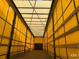 Krone 3-axle curtain-sided trailer with 2-axle Krone dol